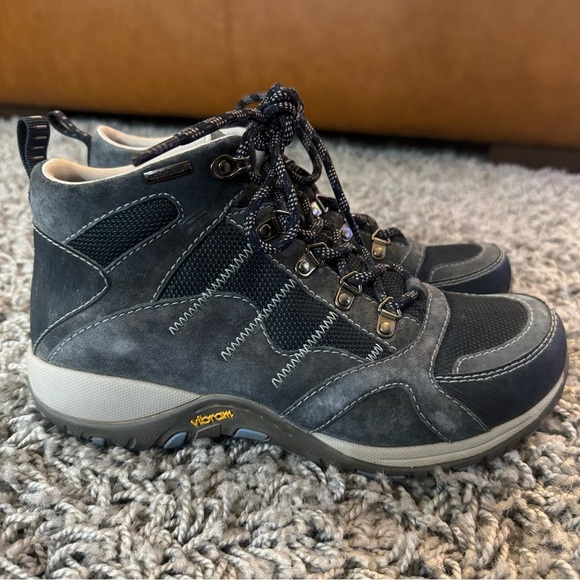 Dansko Paxton Navy Blue Ankle Boots Hiking Size 38 EU US 7.5 orthotic - Picture 7 of 11